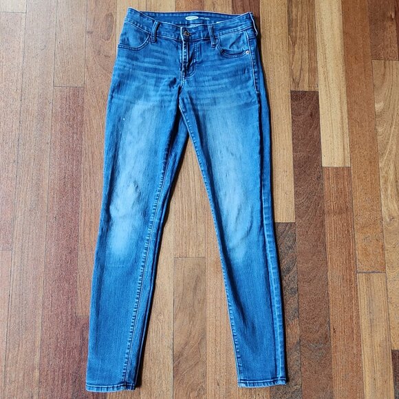 Old Navy Light Wash Denim Super Skinny Jeans Size 0 - Picture 2 of 15